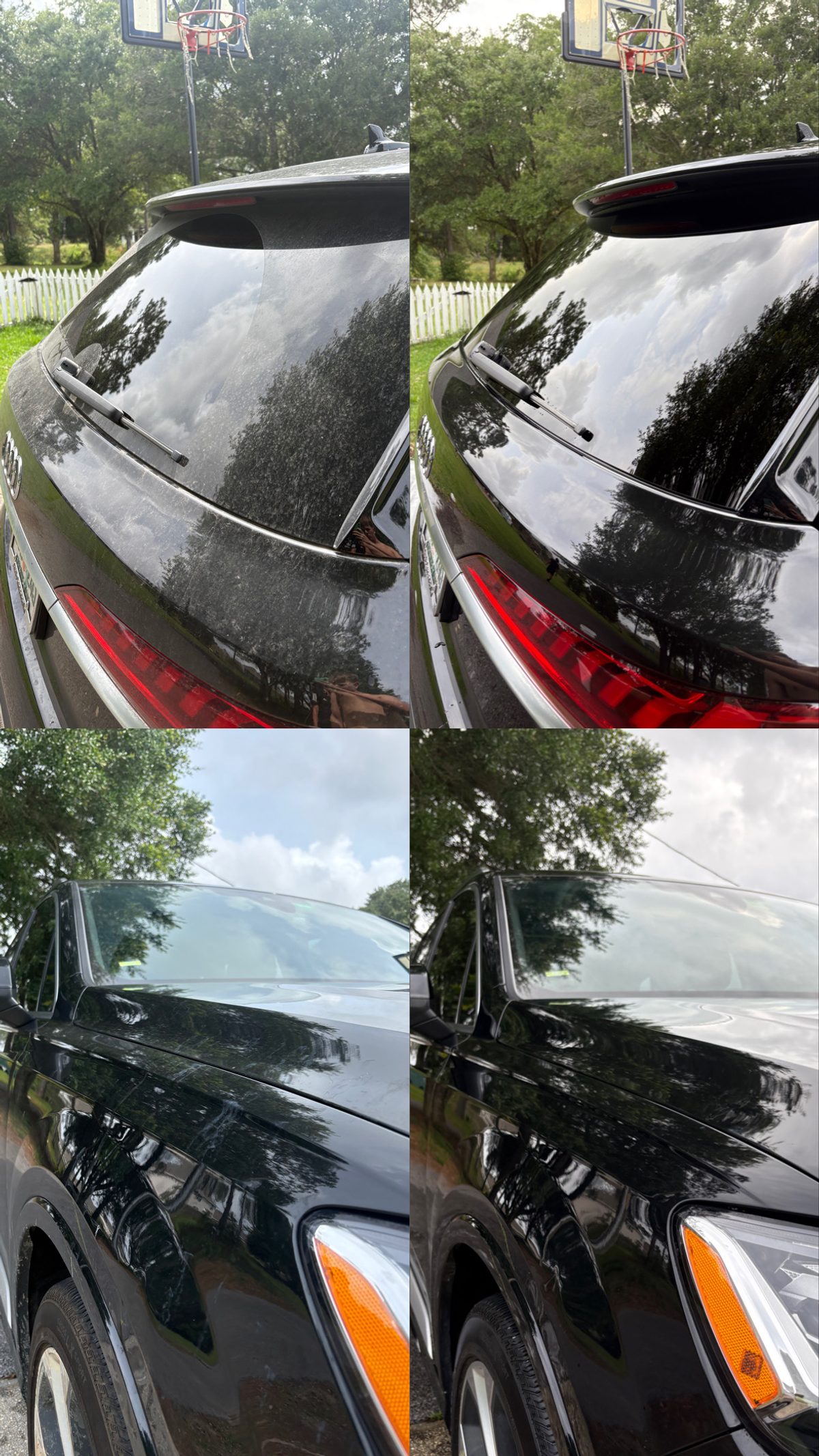 Emerald Detailing Co. before and after detail